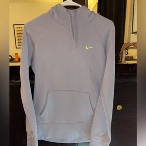Nike Therma-Fit Hoodie Dusty Purple with Neon Highlights